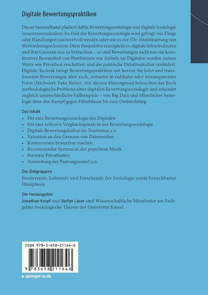 Produktbild: Digitale Bewertungspraktiken