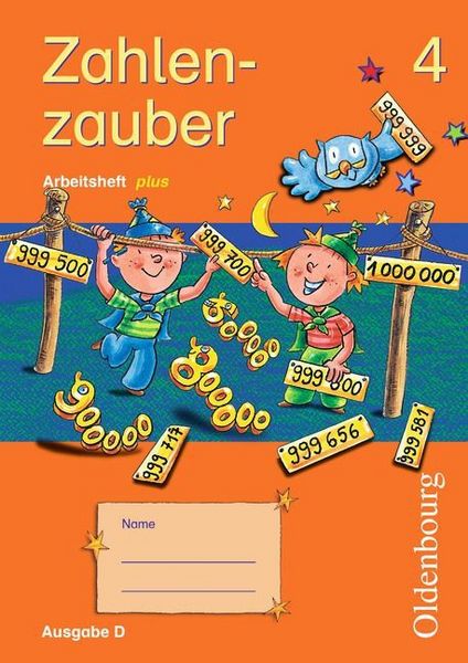 Produktbild: Zahlenzauber 4/AH Plus/Alle Bundesl. au&szlig;er BY