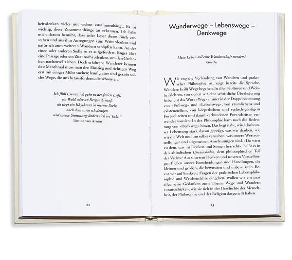 Vom Glück des Wanderns