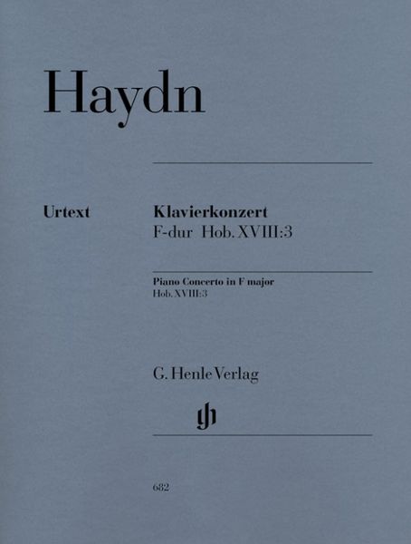 Produktbild: Joseph Haydn - Klavierkonzert (Cembalo) F-dur Hob. XVIII:3