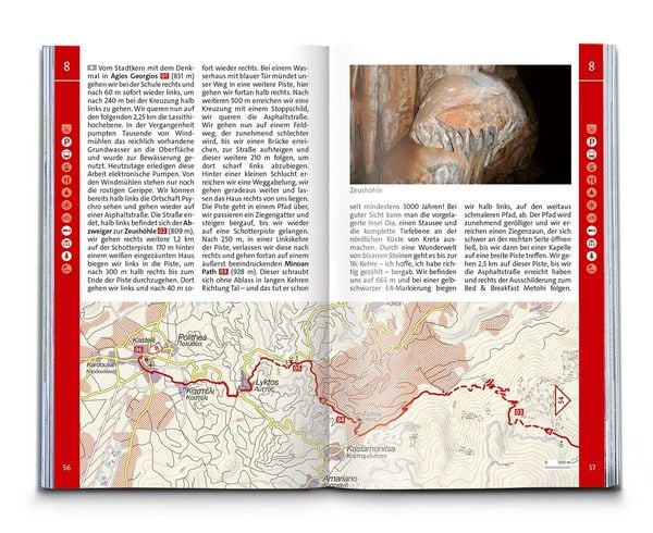 Produktbild: KOMPASS Wanderf&uuml;hrer Kreta mit Weitwanderweg E4, 75 Touren mit Extra-Tourenkarte