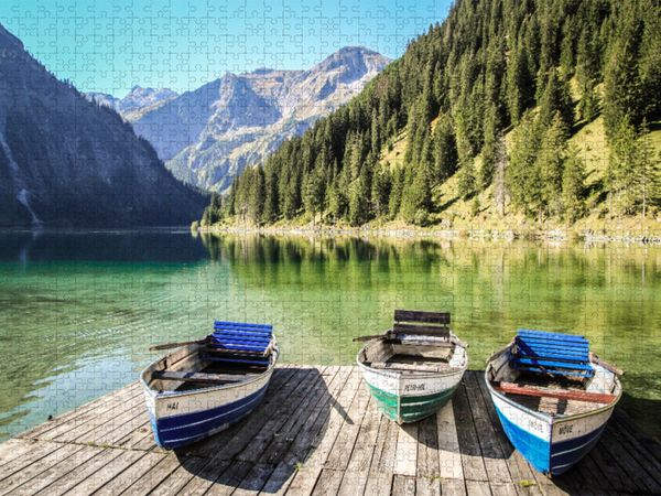 Produktbild: CALVENDO Puzzle Ein Motiv aus dem Kalender Naturparadies Allg&auml;u - Von Oberstdorf bis F&uuml;ssen | 2000 Teile Lege-Gr&ouml;&szlig;e 90x67cm Foto-Puzzle f&uuml;r gl&uuml;ckliche Stunden