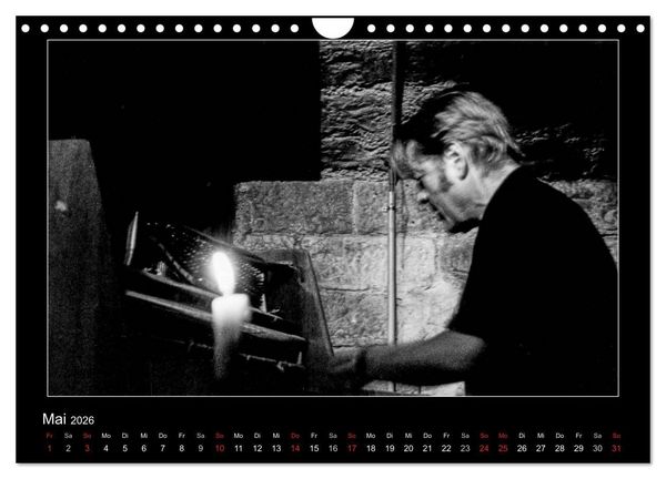 Produktbild: Jazz onstage (Wandkalender 2026 DIN A4 quer), CALVENDO Monatskalender