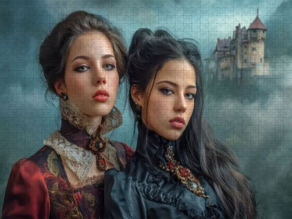 Produktbild: CALVENDO Puzzle Vampire | 1000 Teile Lege-Gr&ouml;&szlig;e 64x48cm Foto-Puzzle f&uuml;r gl&uuml;ckliche Stunden