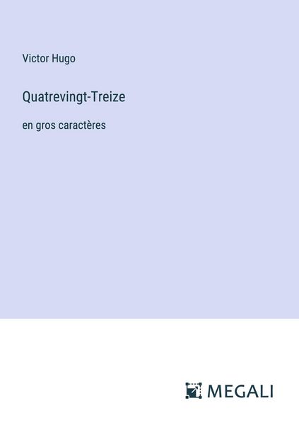 Produktbild: Quatrevingt-Treize