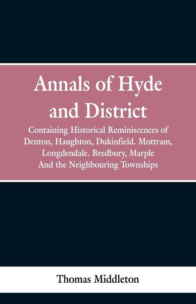 Produktbild: Annals of Hyde and District