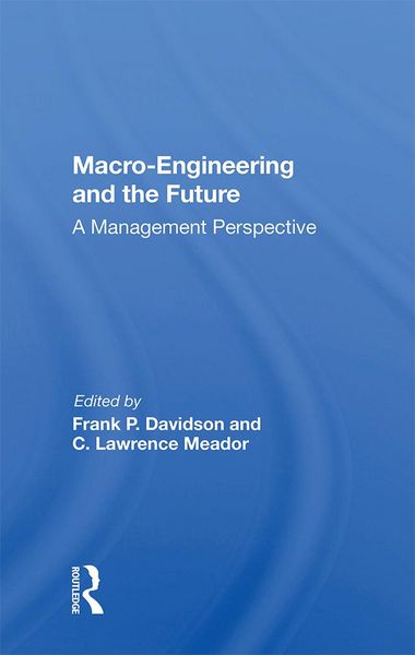 Produktbild: Macro-engineering And The Future