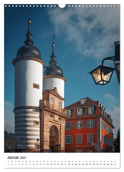 Produktbild: Heidelberg - Deutschlands romantisches Highlight (Wandkalender 2027 DIN A3 hoch), CALVENDO Monatskalender