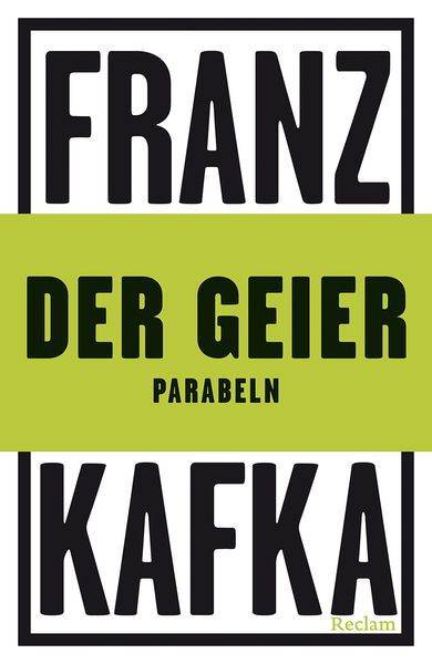 Produktbild: Der Geier. Parabeln