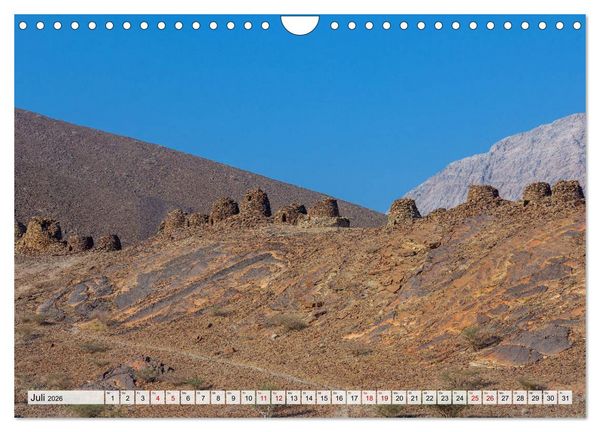 Produktbild: Oman - Eine Fotoreise (Wandkalender 2026 DIN A4 quer), CALVENDO Monatskalender