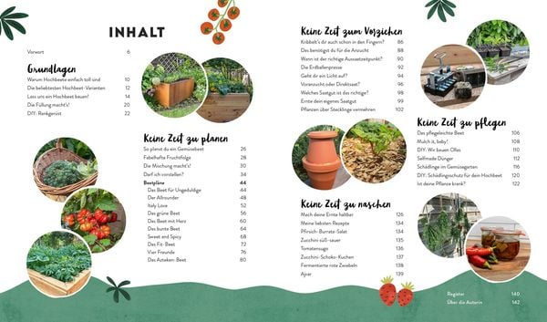 Produktbild: Keine Zeit zu g&auml;rtnern &ndash; Easy Erntegl&uuml;ck im Hochbeet