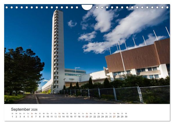 Produktbild: Helsinki - Hauptstadt am Finnischen Meerbusen (Wandkalender 2026 DIN A4 quer), CALVENDO Monatskalender