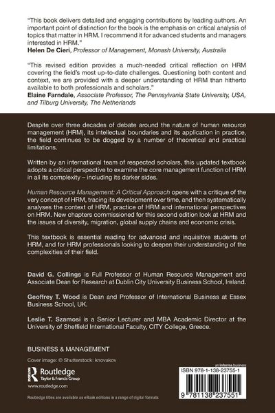 Produktbild: Human Resource Management