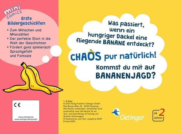 Produktbild: Mini Comics. Als der Dackel die Banane sah ...