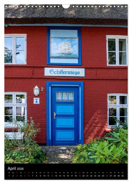 Produktbild: Dar&szlig;er T&uuml;ren (Wandkalender 2026 DIN A3 hoch), CALVENDO Monatskalender