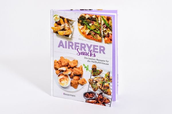 Produktbild: Airfryer Snacks - Die besten Rezepte f&uuml;r die Hei&szlig;luftfritteuse