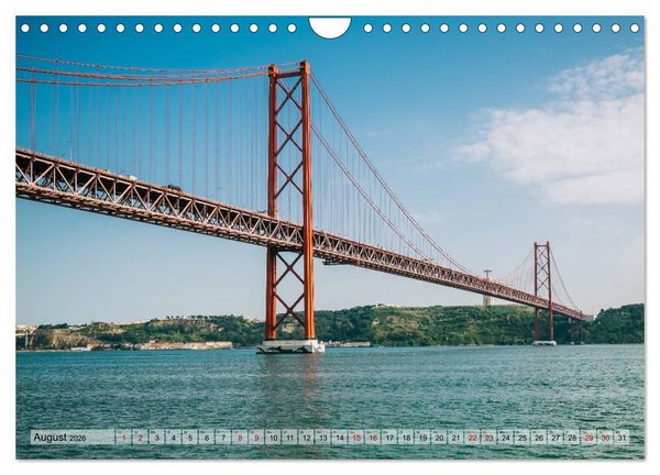 Produktbild: Faszination Br&uuml;cken (Wandkalender 2026 DIN A4 quer), CALVENDO Monatskalender