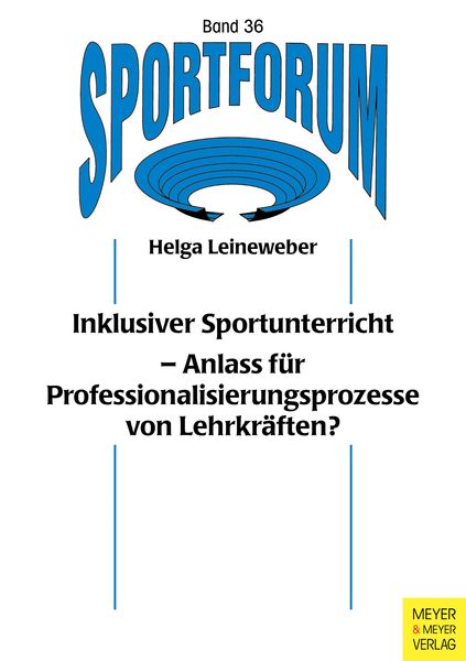 Produktbild: Inklusiver Sportunterricht aus Sicht der Lehrkräfte