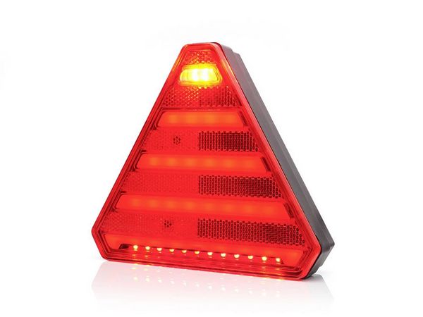 Produktbild: WAS Anh&auml;nger-R&uuml;ckleuchte Multipoint Blinker, Bremslicht, R&uuml;ckleuchte, Nebelschlussleuchte, Reflektor links 12 V/DC, 24 V/DC