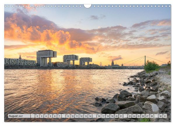 Produktbild: Wundersch&ouml;nes K&ouml;ln (Wandkalender 2027 DIN A3 quer), CALVENDO Monatskalender
