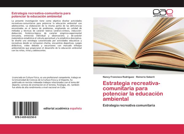 Produktbild: Estrategia recreativa-comunitaria para potenciar la educaci&oacute;n ambiental