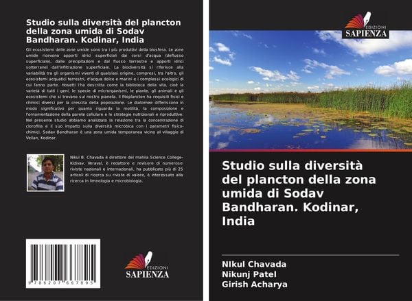 Produktbild: Studio sulla diversit&agrave; del plancton della zona umida di Sodav Bandharan. Kodinar, India
