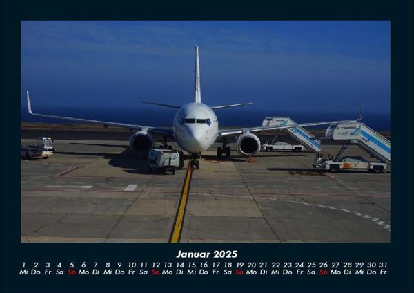 Produktbild: Flugzeuge 2025 Fotokalender DIN A4