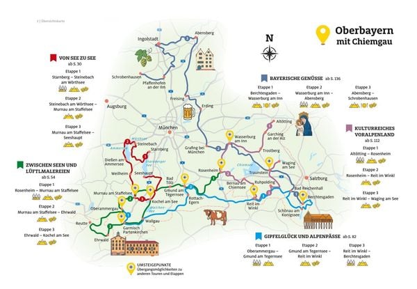 Produktbild: ADAC Roadtrips - Oberbayern mit Chiemgau