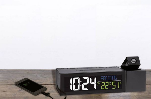 Produktbild: TFA Dostmann Show 60.5014.01 Funk Wecker digital Schwarz
