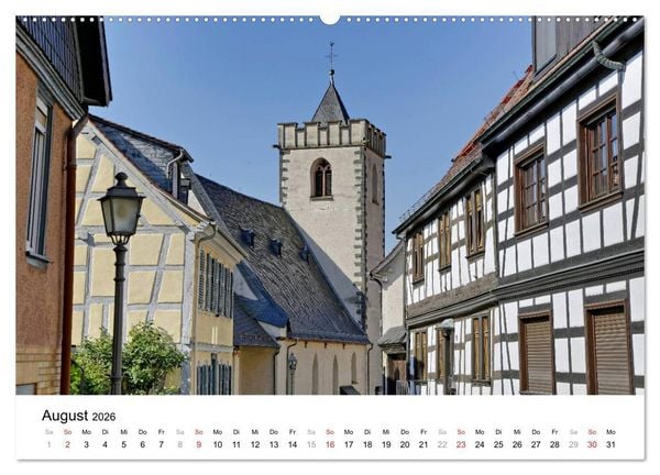 Produktbild: Romantisches Kronberg im Taunus (hochwertiger Premium Wandkalender 2026 DIN A2 quer), Kunstdruck in Hochglanz