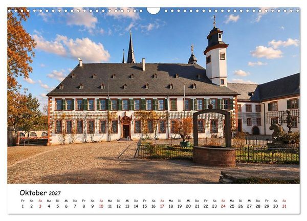 Produktbild: Rund um das Benediktinerkloster Seligenstadt (Wandkalender 2027 DIN A3 quer), CALVENDO Monatskalender