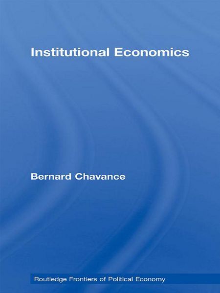 Produktbild: Institutional Economics