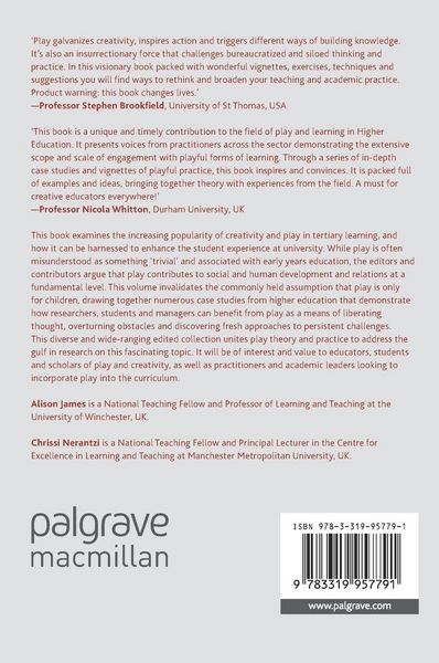 Produktbild: The Power of Play in Higher Education