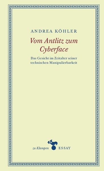 Produktbild: Vom Antlitz zum Cyberface