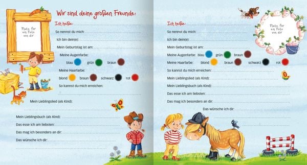 Produktbild: Meine Kindergarten-Freunde (Pferde)
