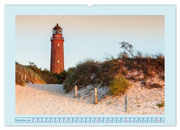Produktbild: Fischland-Dar&szlig;-Zingst (hochwertiger Premium Wandkalender 2026 DIN A2 quer), Kunstdruck in Hochglanz