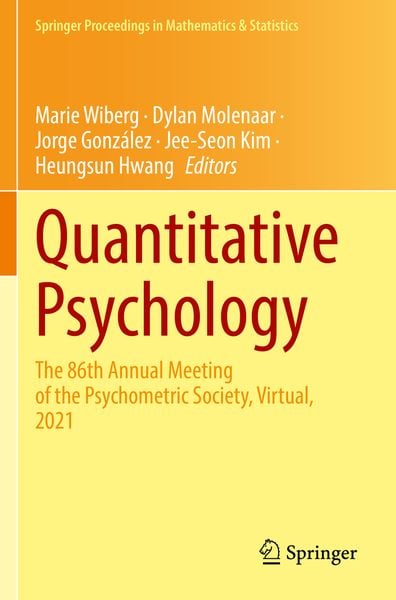 Produktbild: Quantitative Psychology