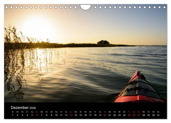 Produktbild: Wasserwandern in Mecklenburg-Vorpommern (Wandkalender 2026 DIN A4 quer), CALVENDO Monatskalender