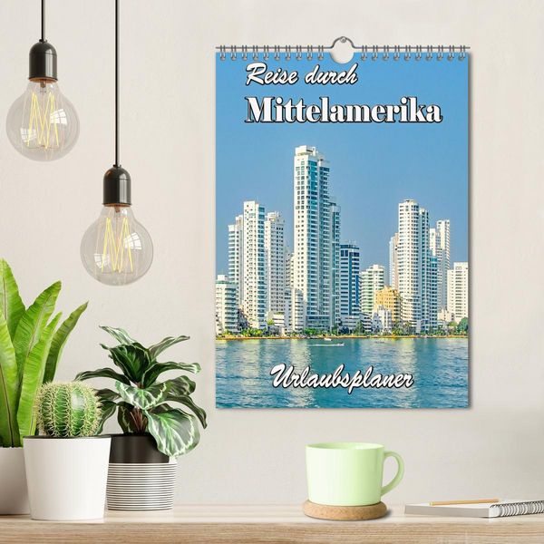 Produktbild: Reise durch Mittelamerika - Urlaubsplaner (Wandkalender 2026 DIN A4 hoch), CALVENDO Monatskalender