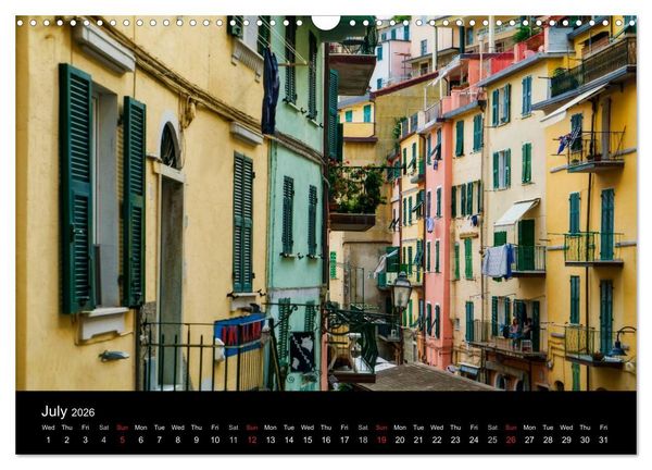 Produktbild: Magical Tuscany and Liguria (Wall Calendar 2026 DIN A3 landscape), CALVENDO 12 Month Wall Calendar