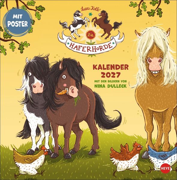 Haferhorde Broschurkalender 2027