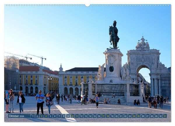 Produktbild: Lissabon eine faszinierende Stadt (Wandkalender 2026 DIN A2 quer), CALVENDO Monatskalender