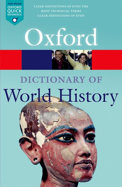 Produktbild: A Dictionary of World History