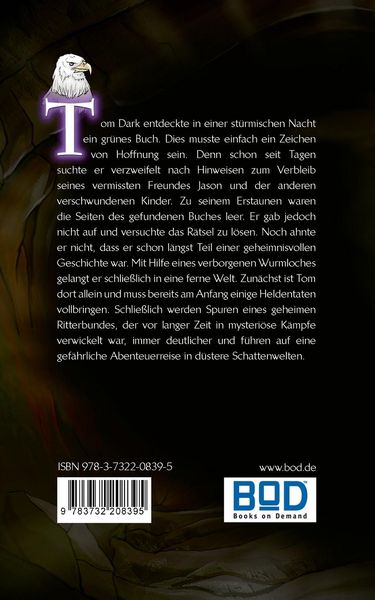 Produktbild: Tom Dark und die Spur des Geheimbundes