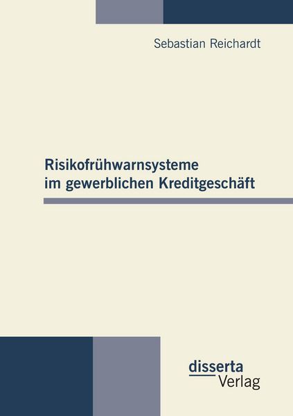 Produktbild: Risikofr&uuml;hwarnsysteme im gewerblichen Kreditgesch&auml;ft