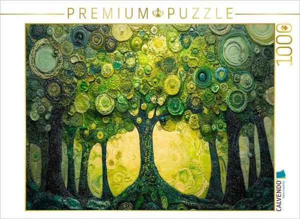 Produktbild: CALVENDO Puzzle Sonnentanz im Bl&auml;tterdach | 1000 Teile Lege-Gr&ouml;&szlig;e 64x48cm Foto-Puzzle f&uuml;r gl&uuml;ckliche Stunden
