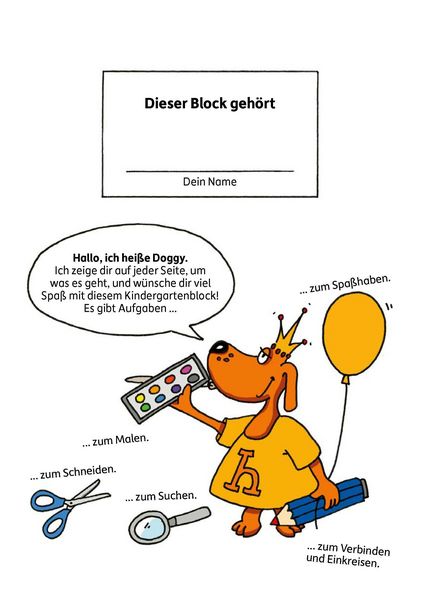 Produktbild: Kindergartenblock ab 3 Jahre &ndash; Suchen, entdecken und vergleichen