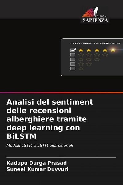 Produktbild: Analisi del sentiment delle recensioni alberghiere tramite deep learning con BiLSTM