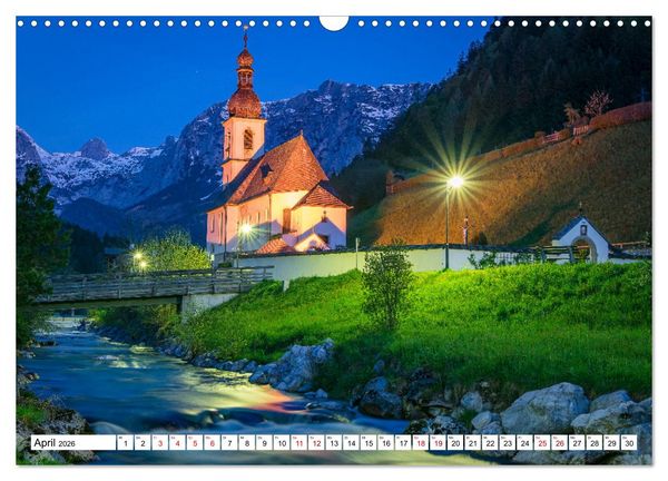 Produktbild: Berchtesgadener Alpen - Landschaften zum Tr&auml;umen (Wandkalender 2026 DIN A3 quer), CALVENDO Monatskalender