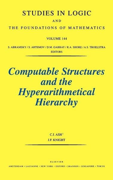 Produktbild: Computable Structures and the Hyperarithmetical Hierarchy
